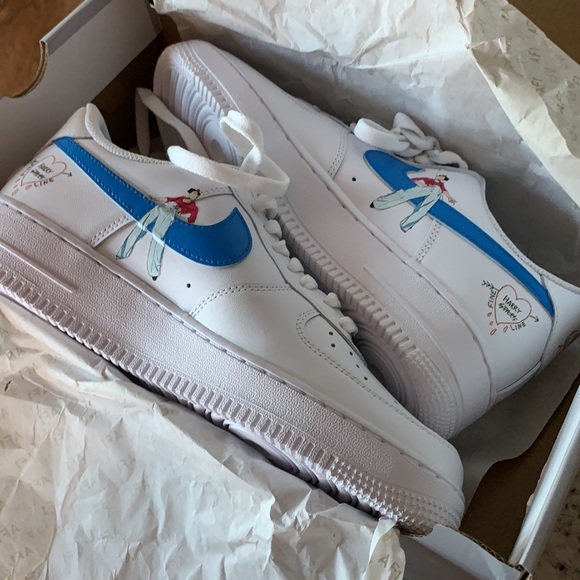 Harry styles Air Force ones CUSTOM brand new - Picture 8 of 10